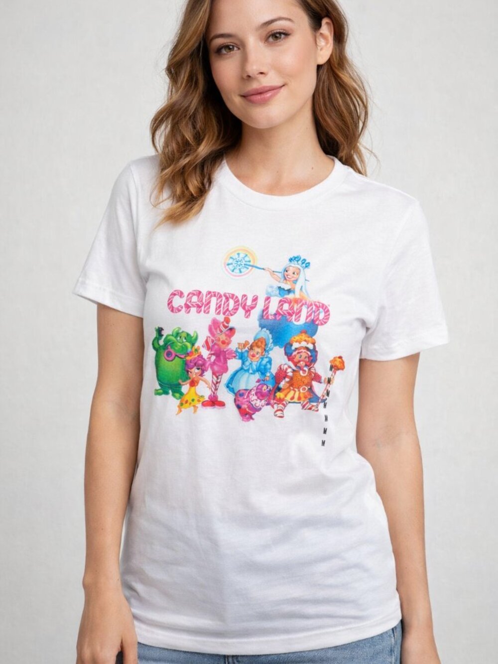 Hasbro White Candy Land women's Graphic Tee!